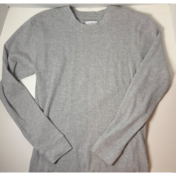 Mud Pie Christmas tree pajama Set Mens Medium red green pants waffle weave PJs - Picture 2 of 12